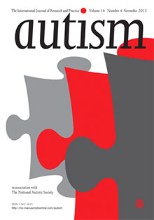 New article in press at Autism
